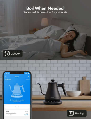 Smart - Hervidor Eléctrico, Wifi De Temperatura Variab...