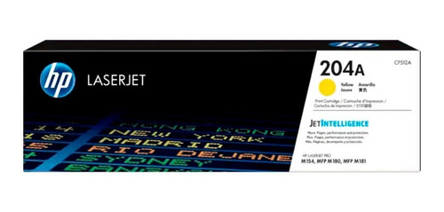 Toner Hp 204a Original Cf512a Laserjet Amarillo