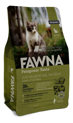 Fawna Comida Para Gato Fawna Salmon Kitten 1 Kg