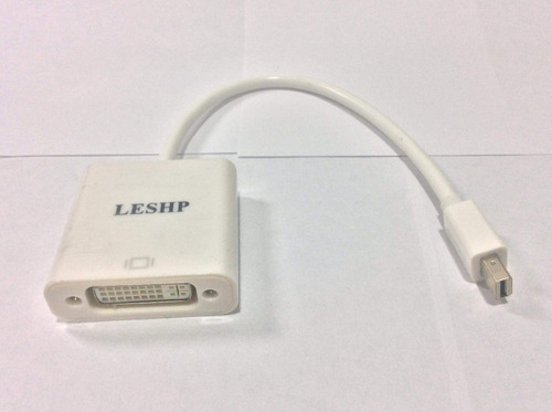 Imagen 2 de 2 de Convertidor Dp Thunderbolt Macho A Dvi 24+5 Hembra