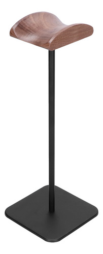 Soporte De Pantalla Para Auriculares, De Metal, Nogal, En Fo