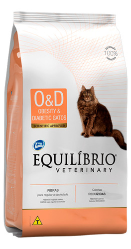 Comida Gato Adulto Equilibrio Obesidad Y Diabéticos 2kg