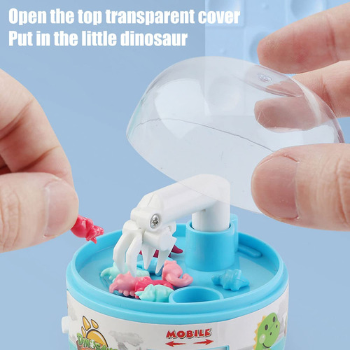 Mini Máquina De Garra Juguete Dinosaurio En Miniatura