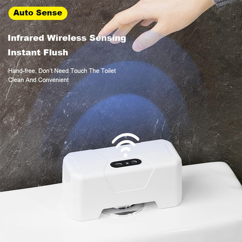 Smart Toilet Flush Impermeable 0.25s Inducción Automática