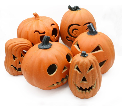 P Halloween Calabaza Led Lámpara De Luz Creativa Linterna