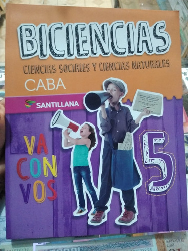 Biciencias 5 Va Con Vos Caba Santillana 