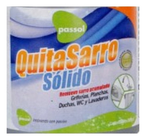 Quita Sarro Solido Pote 200grs Passol Mimbral