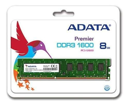 Memória RAM  8GB 1 Adata ADDU1600W8G11-R