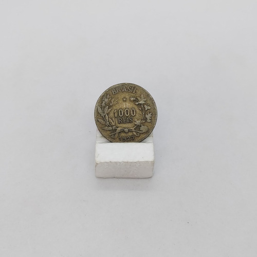 Antiga Moeda De 1000 Réis Ano 1927 Brasil - 16471n (Usado)