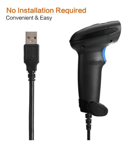 Lector Código De Barra Laser Pistola Usb 2.4g Comercio Scan