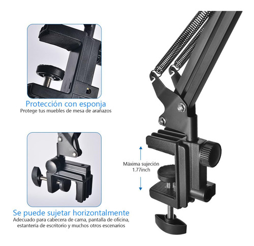 Soporte Movil Para Mesa Brazo Tablet Articulado,brazos