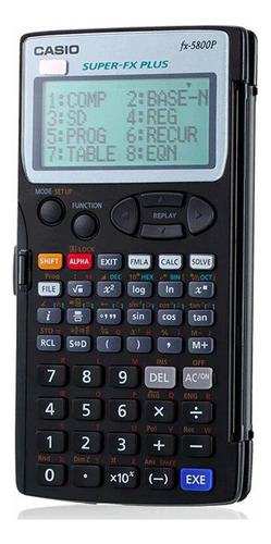Calculadora Programable Casio Fx-5800p Color Negro