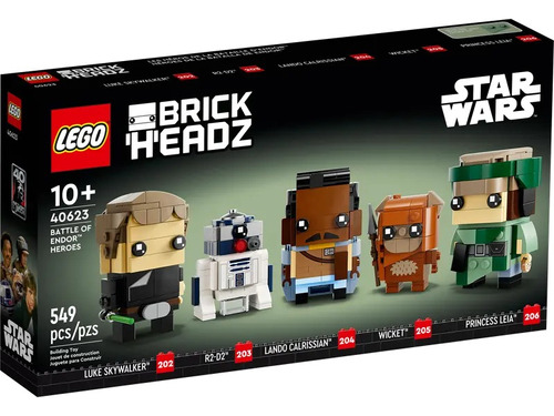 Lego 40623 Brick Headz Star Wars Battle Of Endor Heroes