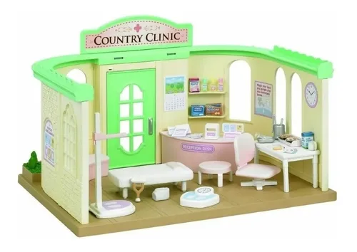Sylvanian Families Clinica Rural Y Muebles 5096 Original Edu