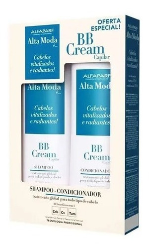 Kit Shampoo E Condicionador Bb Cream Capilar Alfaparf 