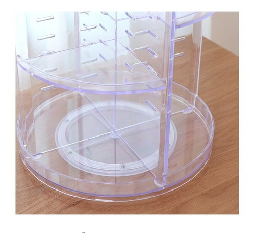 Imagen 4 de 8 de Organizador De Cosmeticos Y Maquillajes Giratorio 360