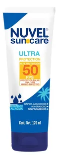 Protector Solar Para Cara Y Cuerpo, 50 Fps Nuvel Suncare