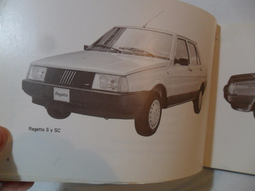 Fiat Regatta 1987 1988 Manual Instrucciones S Sc Y 2000 (Usado)
