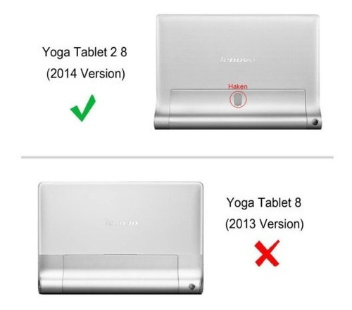 Imagen 2 de 3 de Prima Pu Cuero Caso Slimbook Cubierta Sleepfor Lenovo Yoga T