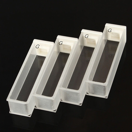 4 Celdas De Cubo Visibles De 3,5 Ml, 10 Mm, Cuarzo/vidrio