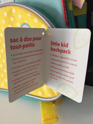 Mochila Skip Hop Zoo Pack Original Unicórnio