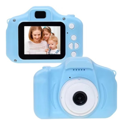 Cámara De Fotos Video Digital Recargable Para Niños