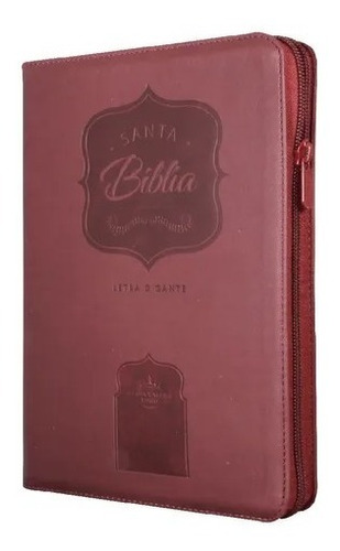 Santa Biblia  Reina Valera1960 Letra Gigante/cierre Vino