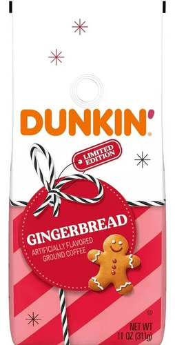 Café Molido Dunkin Gingerbread Limited Edition Importado Usa
