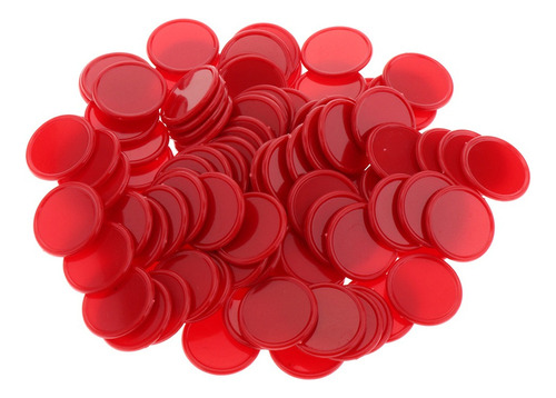100pcs Fichas De Bingo De Plástico