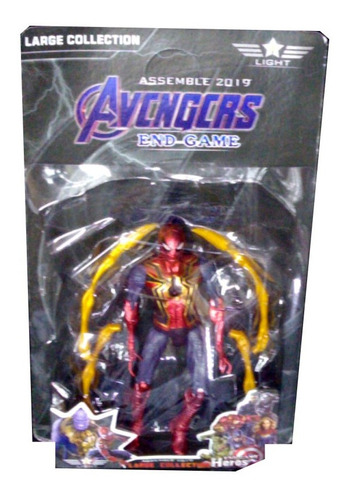 Spiderman Muñeco Iron Spider Figura 17 Cm - Fair Play Toys