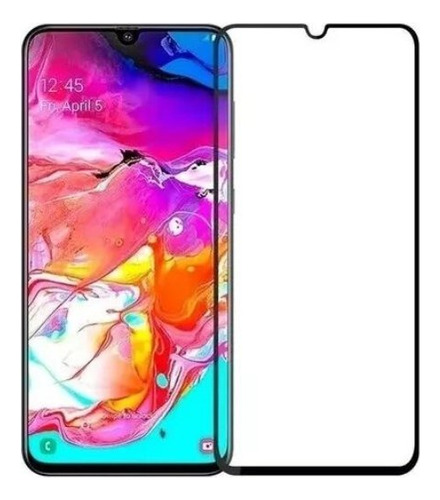 Protector Vidrio Templado Full Cover Para Samsung Galaxy A70