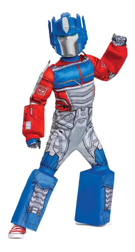 Disfraz Optimus Prime Transformers 8-10 Años Entrega Inmediat