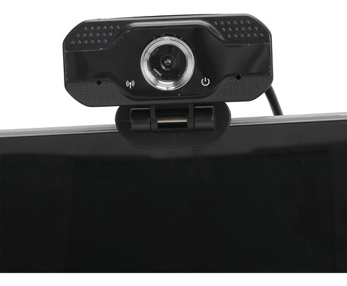 Mini Camara Pc Clip 2 Mp 1080p Microfono Reduccion Ruido Usb