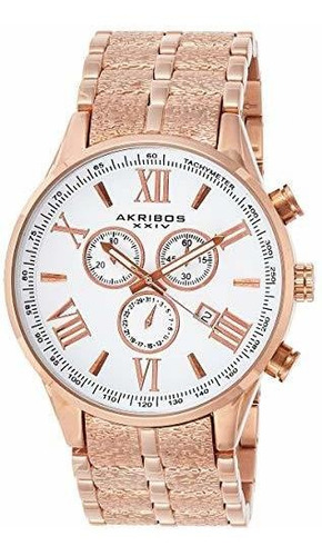 Reloj De Hombre Cronógrafo Multifunción Akribos Ak960