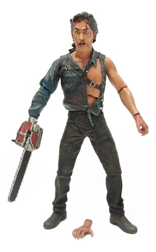 Evil Dead 2 Hero Ash Neca Figura Usada 