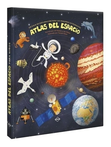 Atlas Del Espacio Para Niños - Libro De Aprendizaje -español