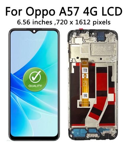 Pantalla Táctil Lcd Con Marco For Oppo A57 4g Cph2387