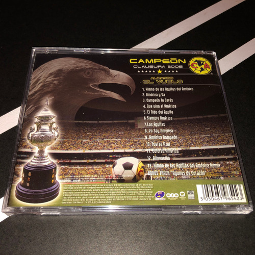 Alzando El Vuelo Cd Campeon Clausura 2005 Club America Estándar (Usado)
