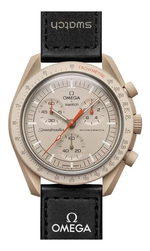 Relógio Swatch Omega Moonswatch Mission To Jupiter na