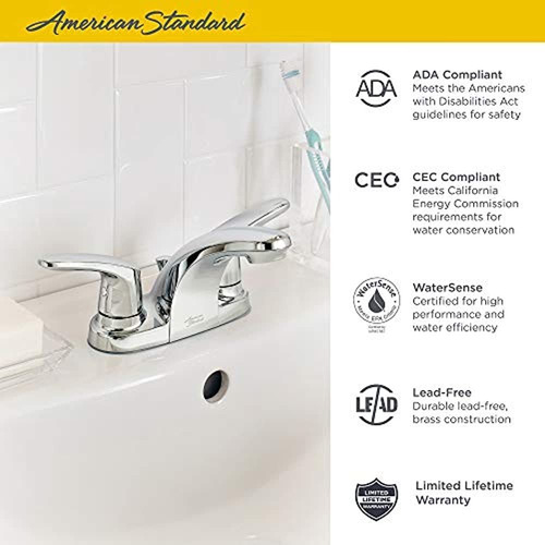American Standard 7075200002 Colonia Pro Centros De 2 Maneci