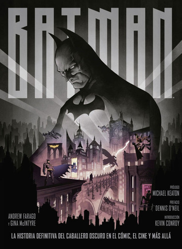 Batman: la historia definitiva del caballero oscuro en el cÃÂ³mic, el cine y mÃÂ¡s allÃÂ¡, de Farago, Andrew. Editorial NORMA EDITORIAL, S.A., tapa dura en español