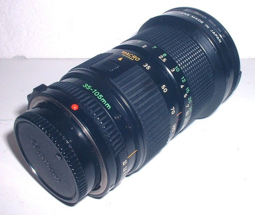 Imagen 3 de 3 de Lente Canon Fd 35-105mm F/3.5 Serial-23395