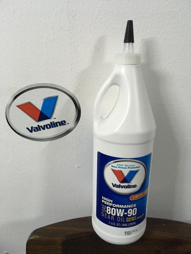 Aceite Caja Y Diferencial Valvoline 80w90 Gl-5