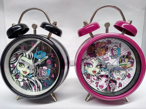 Reloj Despertador Monster High Varios Modelos Bunny Toys