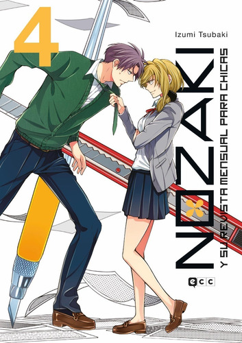 Manga Nozaki Y Su Revista Mensual Para Chicas Tomo 04 - Ecc