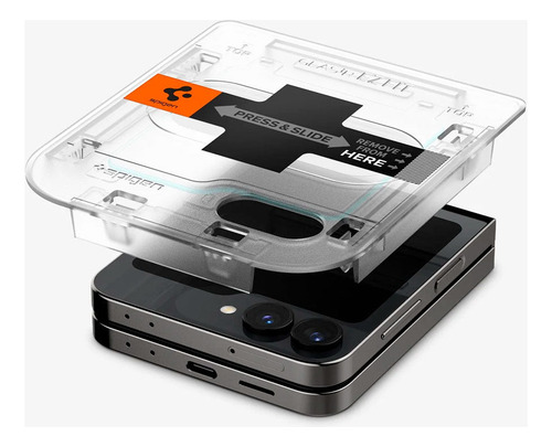 Vidrio Display A1 Spigen Para Galaxy Z Flip6 Flip 6 (2und)