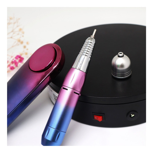 Taladro De Uñas Portátil Profesional 35000 Rpm, Lima De
