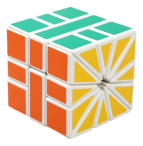 Yealvin Square-2 Speed Cube Sq2 Magic Cube Puzzle Toys Brain