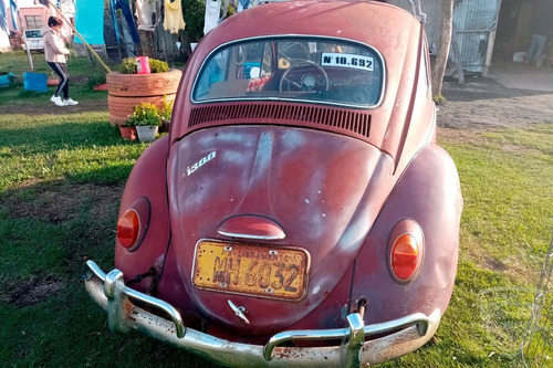 Imagem 3 de 9 de Volkswagen Fusca 1960 60 - Para Restauro - Antigo - Original