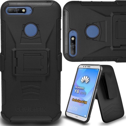 Funda Protector P/ Huawei Y6 2018 Uso Rudo